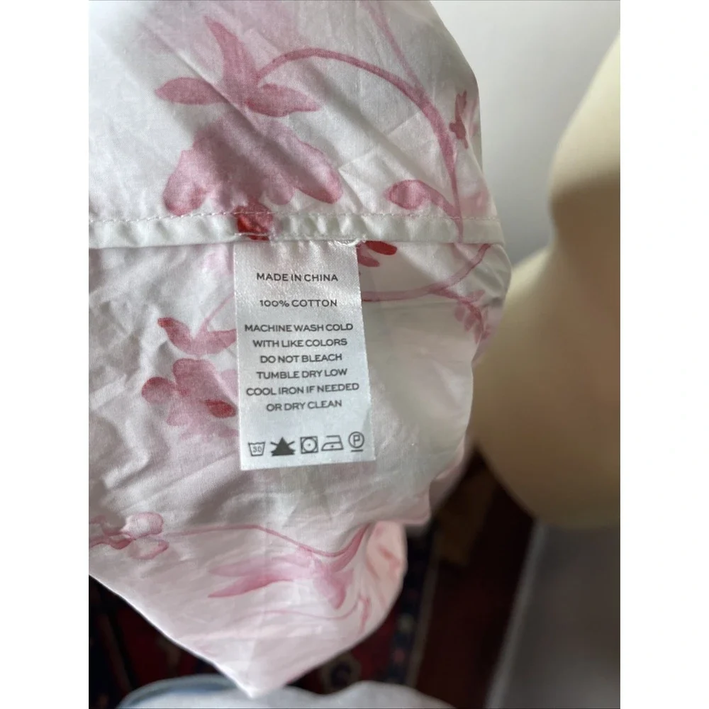 Hill House Nesli Nap Dress in Pink Rose Botanica XS - Picture 10 of 10